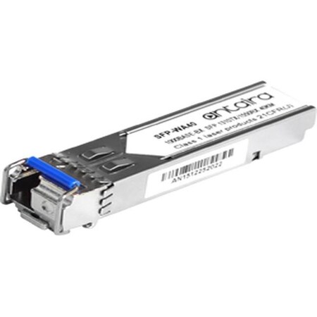 Antaira 1.25G Gigabit SFP Transceiver WDM-A, SM/LC/40KM/21.0dB/TX:1310nm RX:1550nm, 0 - 70 Degrees C SFP-WA40